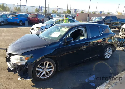 2014 Lexus Ct 200H из США, поврежденный, VIN JTHKD5BH2E2189287